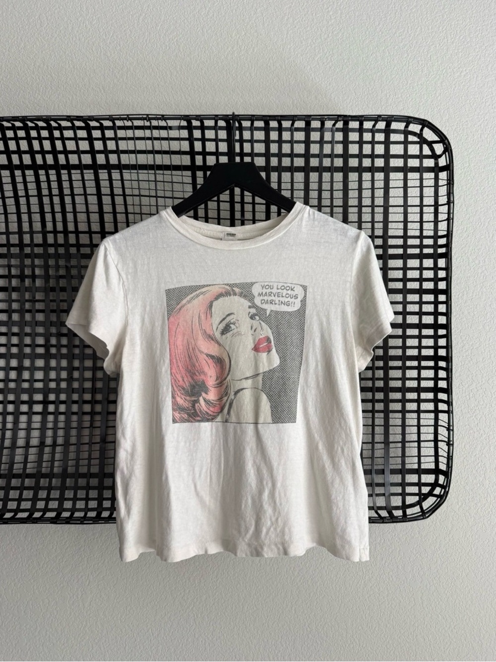 Re/Done comic book classic tee marvelous